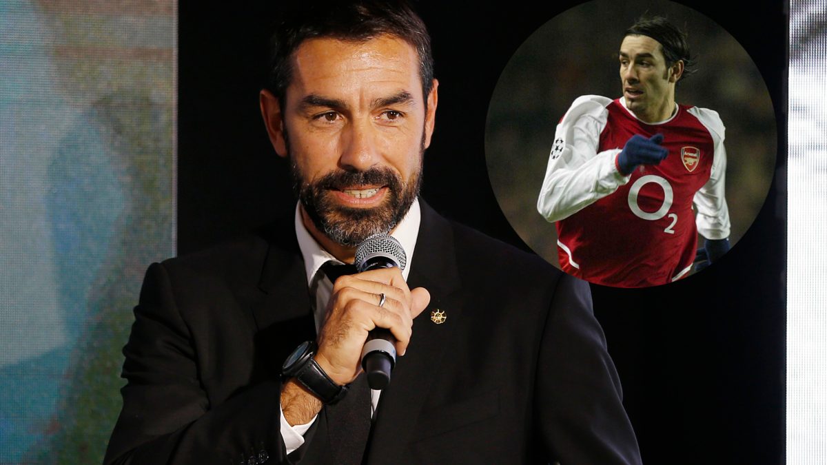 Pires durante su etapa como futbolista del Arsenal, recordando la influencia de Wenger y el interés del Real Madrid
